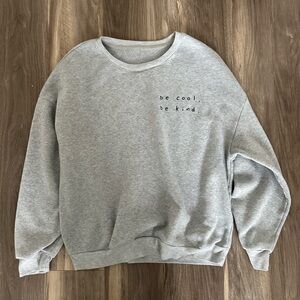 Gray Crewneck Sweater